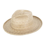 Peter Grimm Silas straw fedora hat by HatCountry, featuring a classic woven design and shaped crown