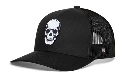 Skull Trucker Hat  |  Snapback