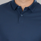Slim Fit Pique Polo Solid // Navy