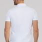 Slim Fit Pique Polo Solid // White
