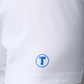 Slim Fit Pique Polo Solid // White