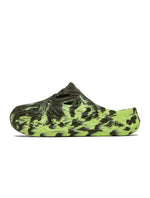 Puma MB.04 basketball slides in dark olive for men by Denim Exchange