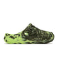 Puma MB.04 basketball slides in dark olive, men's footwear by Denim Exchange