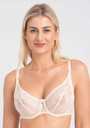 Soft Lace Underwire Bra Samanta Amelia Sponge Cake-0