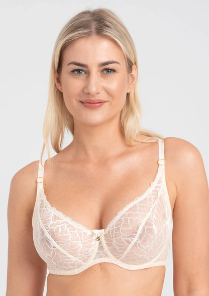 Soft Lace Underwire Bra Samanta Amelia Sponge Cake-0