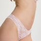 Blush Rosette Pink Soft Mesh Lace Bikini-2