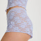Blush Rosette Lavande Soft Mesh Lace Shorts-2