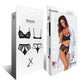 Soft Lace Bra & High Waisted Shorts Demoniq Sarita-4