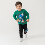 Blue Hedgehog Boys Joggers Set-0