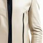 Sonny white Leather Jacket - Men Leather Jacket white
