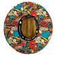 Peter Grimm Spray On straw lifeguard hat by HatCountry with wide brim and chin cord