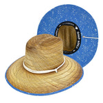 Peter Grimm Star Tracker straw lifeguard hat by HatCountry with a wide brim and star detail