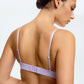 Blush Caché Lilac Stretch Mesh Cheeky Bralette-1