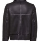 Black B3 Bomber Aviator Shearling Jacket