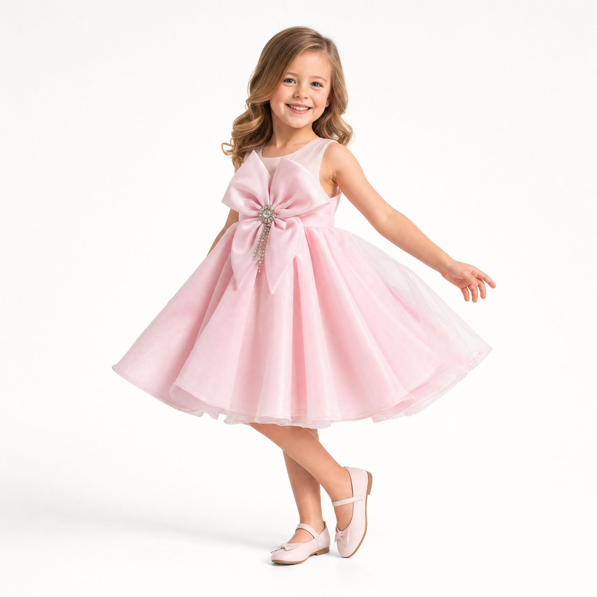 Natasha Ribbon Formal Dress-3