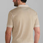 Short Sleeve Sweater Polo Solid // Bone