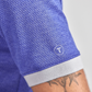 Short Sleeve Sweater Polo Contrast | Cobalt