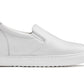 CALTO - T1022 - 2.6 Inches Taller (White) - Lightweight Nappa Leather Loafer