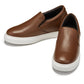 CALTO - T1023 - 2.6 Inches Taller (Coffee Brown) - Lightweight Nappa Leather Loafer