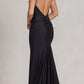 Nox Anabel T1138 Feather Shoulder Long Mermaid Gown