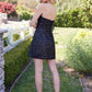 Nox Anabel T134 Short A-Line Strapless Sequin Dress Sweetheart Neckline