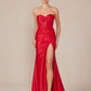 Nox Anabel T1489 Dress Long Strapless Fitted Evening Gown