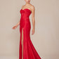 Nox Anabel T1489 Dress Long Strapless Fitted Evening Gown