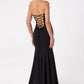 Astee T2010 Fitted Strapless Mermaid Gown