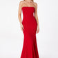 Astee T2010 Fitted Strapless Mermaid Gown