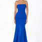 Astee T2010 Fitted Strapless Mermaid Gown