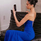 Astee T2010 Fitted Strapless Mermaid Gown