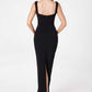 Astee T3000 Classic Modest Fitted Gown with Back Leg Slit