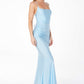 Astee T3001 Long Fitted Evening Gown Strappy Open Back