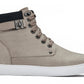 CALTO - T53122 - 2.6 Inches Taller (Taupe) - High top sneak-boot