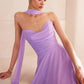 Ladivine Amoris T703 Dress Strapless A-Line Bridesmaid Gown
