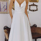 Amoris T714W A-Line Spaghetti Strap Wedding Dress