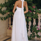 Amoris T715W Halter Neck Chiffon A-Line Evening Gown