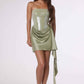 Amoris T734 Sculpted Modern Fit Strapless Mini Dress