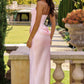 Amoris T747 Long Fitted Gown Convertible to Short Mini Dress