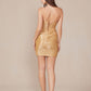 Nox Anabel T867 Dress Strapless Sweetheart Fitted Short Cocktail
