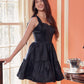 Nox Anabel T869 Dress A-Line Semi Sweetheart Ribbon Straps