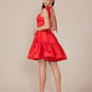 Nox Anabel T869 Dress A-Line Semi Sweetheart Ribbon Straps