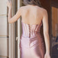 Nox Anabel T871 Dress Short Strapless Cocktail Bodycon