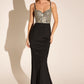 Ladivine Amoris T9002 Long Fitted Embellished Bodice Formal Gown
