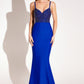 Ladivine Amoris T9002 Long Fitted Embellished Bodice Formal Gown