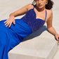 Ladivine Amoris T9002 Long Fitted Embellished Bodice Formal Gown