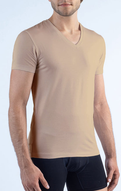 Performance Undershirt 3 Pack // V Neck - Tonal