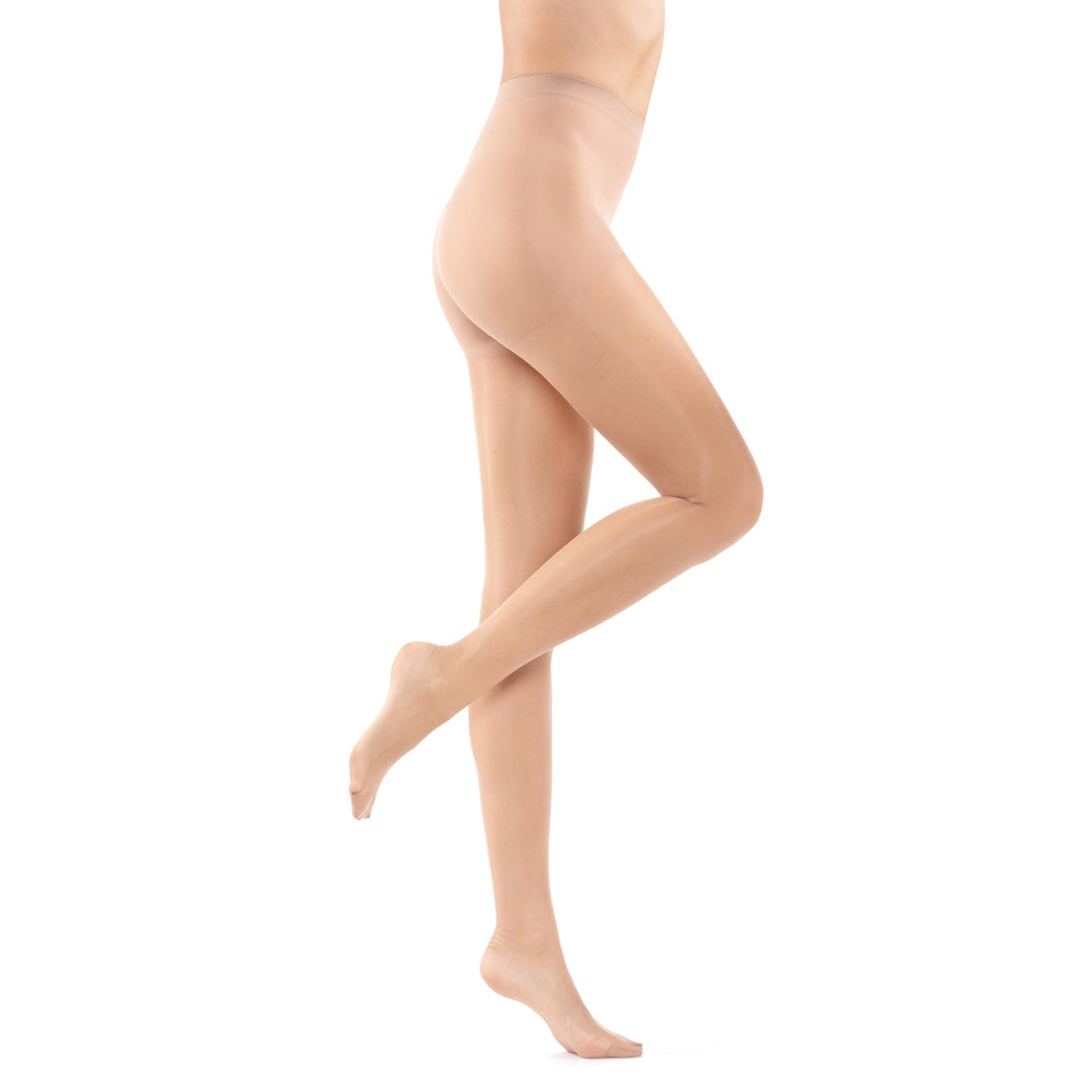 Reinforced Semi-Matte Finish Tights Gorteks 15 Den 104 Nude-1