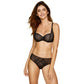 Gorteks Thalia Sheer Mesh Demi Cup Bra-2