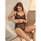 Gorteks Thalia Sheer Mesh Demi Cup Bra-4